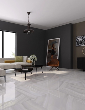 Lát nền phòng khách 